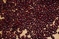 Red beans on a table Royalty Free Stock Photo