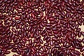 Red beans on a table Royalty Free Stock Photo