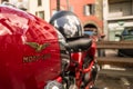 Moto Guzzi closeup