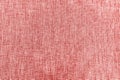 Detail of a red fabric texture background. Royalty Free Stock Photo