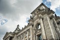 Detail of Reichstag, Berlin, Germany