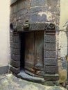 Ancient door in Agde. France.