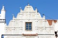 detail of renaissance house, Slavonice, Czech Republic Royalty Free Stock Photo