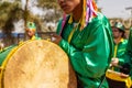 Congadas, a typical Brazilian religious and folk festival.