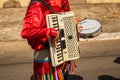 Congadas, a typical Brazilian religious and folk festival.