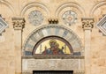 Detail of the Facade of the Cathedral of Cagliari