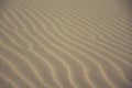 ripple marks on a sandy beach Royalty Free Stock Photo