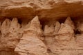 Detail of Rock Formations in Castle Rock Badlands