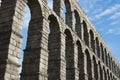 Detail of the Roman Aqueduct of Segovia