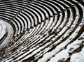 Detail of a Roman arena in Lyon Royalty Free Stock Photo