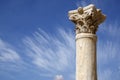 Detail of a roman column Royalty Free Stock Photo