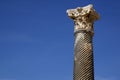 Detail of a roman column Royalty Free Stock Photo