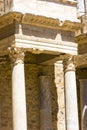 detail of Roman Theatre, Merida, Badajoz Province, Extremadura Royalty Free Stock Photo