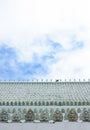 Detail roof of Buddhism temple