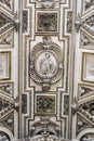 Detail of roof of the Christian part of the Mezquita Cathedral o