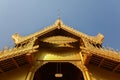 Detail of roof , The Mandalay Royal Palace , Mya nan san Kyaw