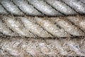 Detail rope ship Background Royalty Free Stock Photo