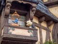 Detail of the Royal Hall building at Fantasyland in the Disneyland Park