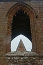 Detail of the ruins of the Church of Saint Peter and Saint Boniface of Fortrose