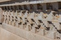 Ruins in Mitla near Oaxaca city. Zapotec culture center in Mexico Royalty Free Stock Photo