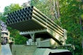 Detail of a Russian BM-21-1. Royalty Free Stock Photo