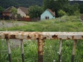 Rusty bridge in east europe