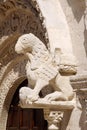 Detail of Ruvo di Puglia Cathedral Royalty Free Stock Photo