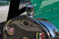 detail of a classic Ford car made in the 1920s Royalty Free Stock Photo