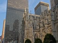 Detail of Saint Patrick cathedral, New York