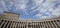 Detail of Saint Peter square, Rome, Italy Royalty Free Stock Photo