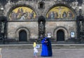 Detail of Saint Petri church at Bremen on Germany