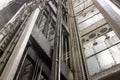 Detail of the Elevator or lift of Santa Justa, Lisboa, Portugal