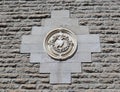 Detail of School entrance of the Ursuline Monastery of Quebec City