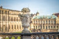 Detail Sculpture at Zwinger Palace - Dresden, Saxony, Germany