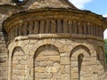 Church of San Andres de Satue. Aragon. Spain. Royalty Free Stock Photo