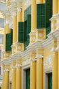 Detail, Senate square, macau peninsula.