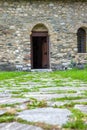 Detail from Serbian Orthodox monastery Studenica Royalty Free Stock Photo