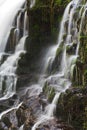 Detail Sgwd Isaf Clun Gwyn Waterfall River Afon Mellte