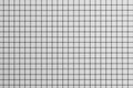 Detail of a sheet of squared paper Royalty Free Stock Photo