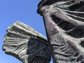 Detail of the Silesian Insurgents' Monument in Katowice, Poland