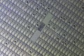 Detail of a silicon wafer