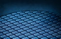 Detail of Silicon Wafer Containing Microchips Royalty Free Stock Photo