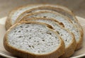 Sliced wheaten bread Royalty Free Stock Photo