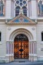 Detail of Slovene Church, Ljubljana, Slovenia