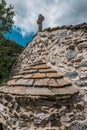 Detail of small Christian Church near Rouvas Gorge, Crete Royalty Free Stock Photo