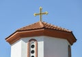 Detail of a small church Royalty Free Stock Photo