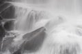 Detail of a small waterfall belonging to the Iguazu Falls, Natural wonder Royalty Free Stock Photo