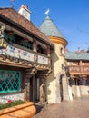 Detail of Snow White's castle, Fantasyland Royalty Free Stock Photo