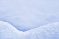 Detail of snowdrift - snow texture Royalty Free Stock Photo