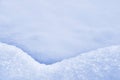 Detail of snowdrift - snow texture